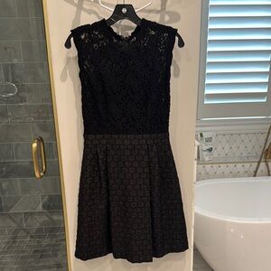 Elegant Black Lace Dress
